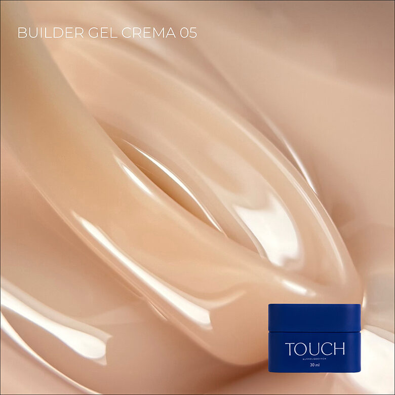 Touch Builder gel Crema, 30 ml, 05 - tiksotropisks būvējošais gēls