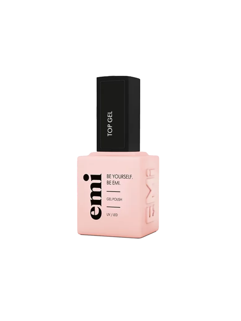 Tops EMI E.MiLac Top gel 15 ml, ar lipīgo slāni