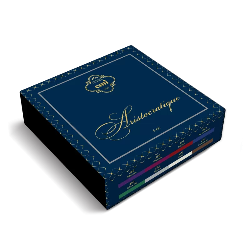 EMI gēllaku komplekts Set E.MiLac Aristocratique 6ml 8 toņi