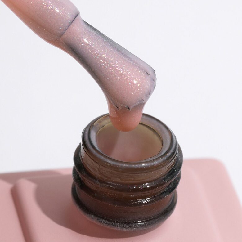 Bāze EMI E.MiLac Base Gel Sekt Rosé #19, 15 ml