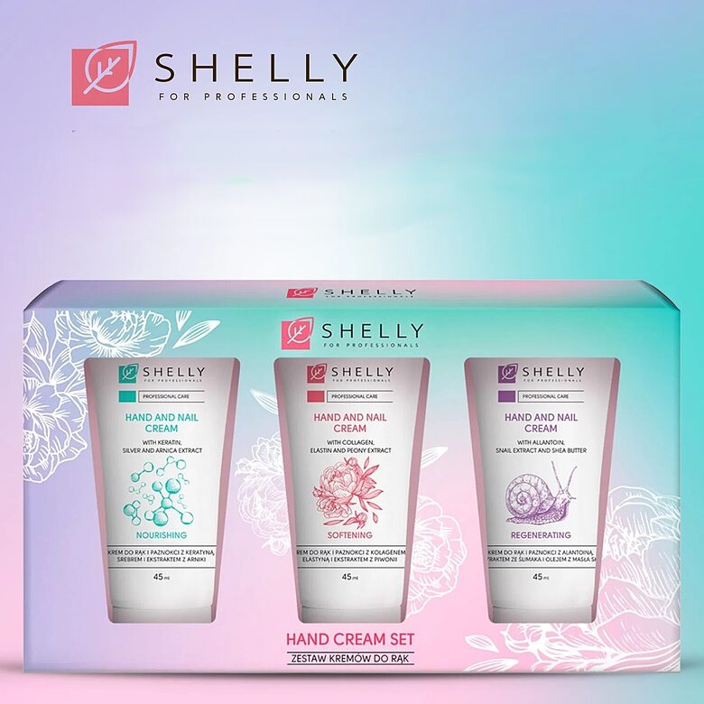 Shelly Hand Cream Set - SHELLY roku krēmu komplekts 45mlx3