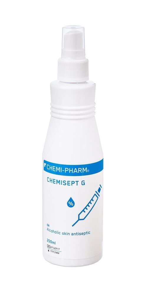 Chemisept G 250ml ādas dezinfekcijas līdzeklis, izsmidzināms