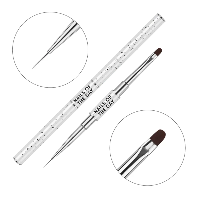 NAILSOFTHEDAY Professional Brush 2-in-1