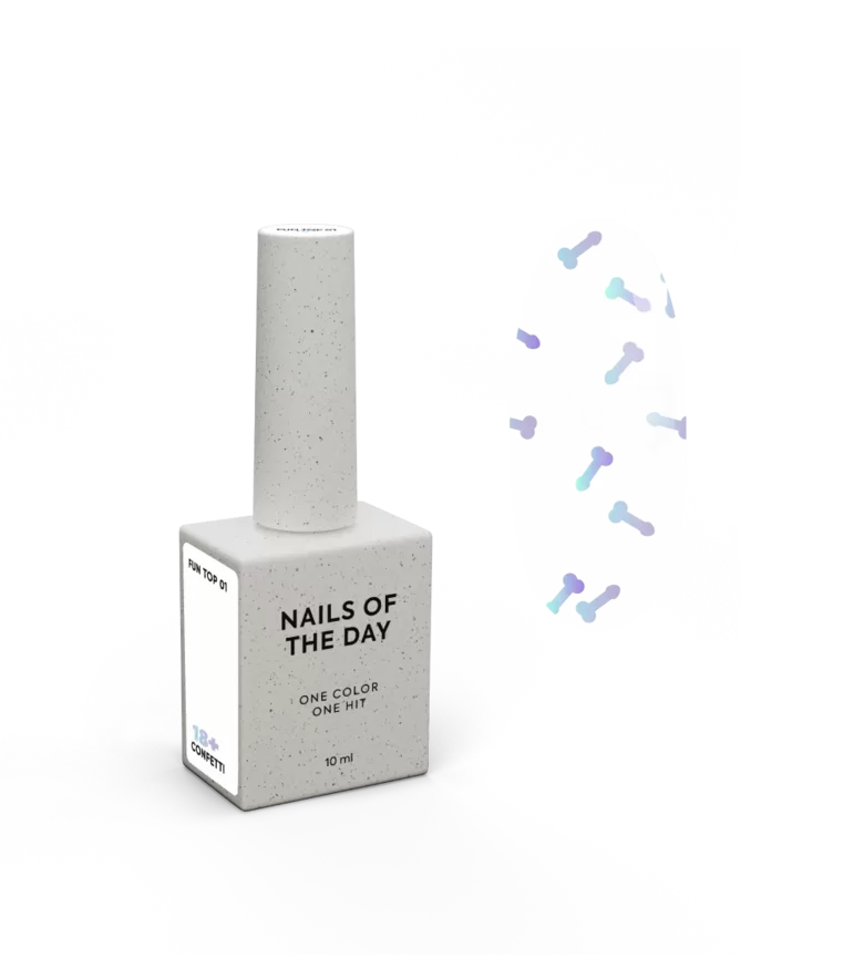 NAILSOFTHEDAY 18+ Fun top 01