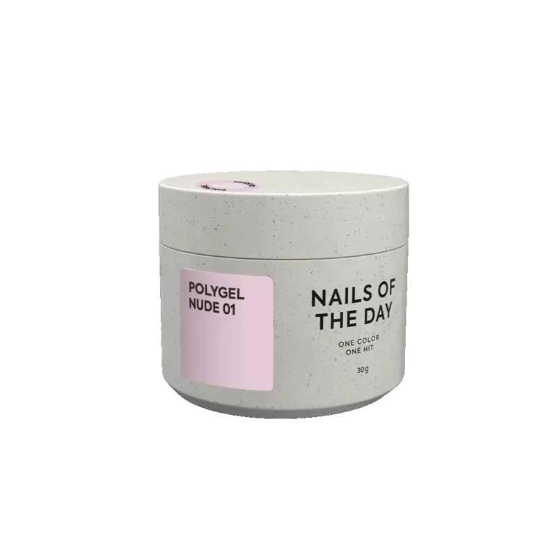 NAILSOFTHEDAY Polygel nude 01 