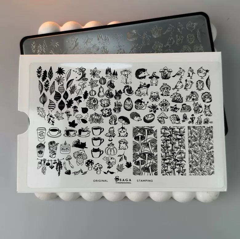 Stamping plāksne SAGA professional stamping plate No. 11 "Animal"