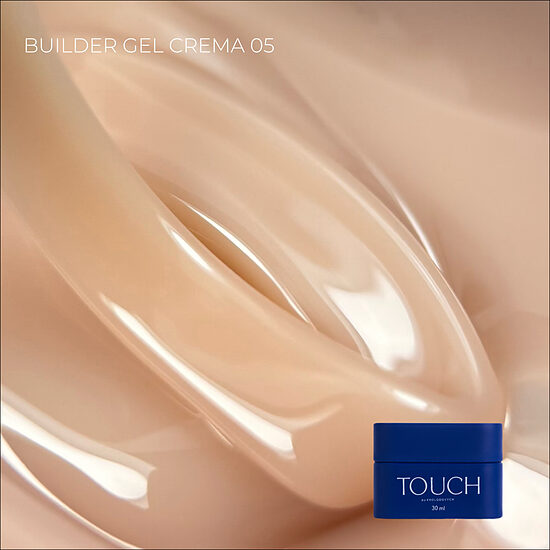 Touch Builder gel Crema, 30 ml, 05 - tiksotropisks būvējošais gēls