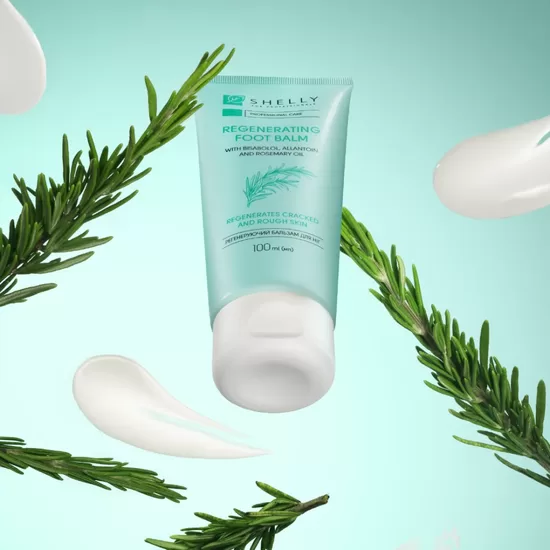 Regenerating foot balm with bisabolol, allantoin and rosemary oil Shelly