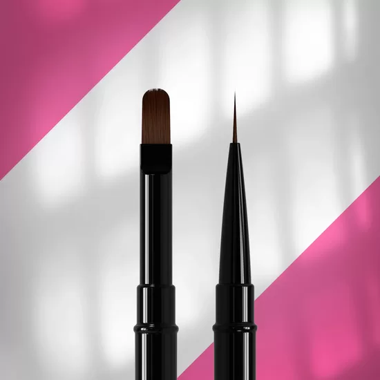 STALEKS divpusējā ota EXPERT liner 10 mm / for gel 11