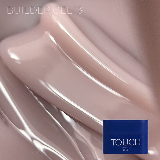TOUCH Builder gel 30ml, 13 (Glaze) - būvējošais gēls 