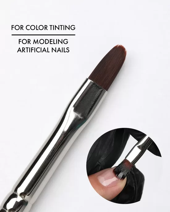 EMI Ota ovālā – gēla un gēla krāsas uzklāšanai, KO-4 Oval