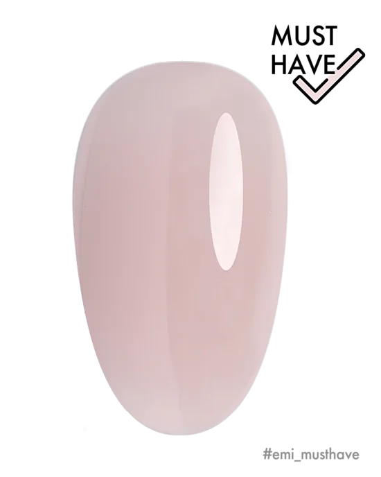 Fiber Base Gel Natural Pink #3 EMI, 15 ml gēllakas bāze