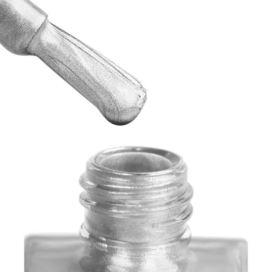 Nail Polish for Stamping #12 Silver, 9 ml, stempinga laka