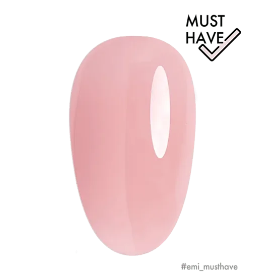 Fiber Base gel Pastel Salmon #05 EMI, 15ml gēllakas bāze
