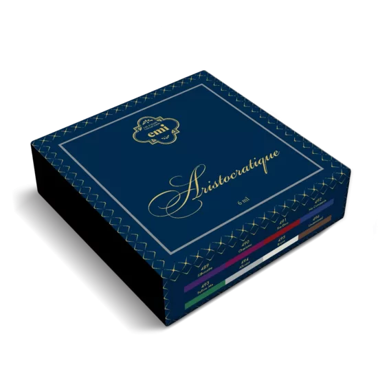 .EMI gēllaku komplekts Set E.MiLac Aristocratique 6ml 8 toņi