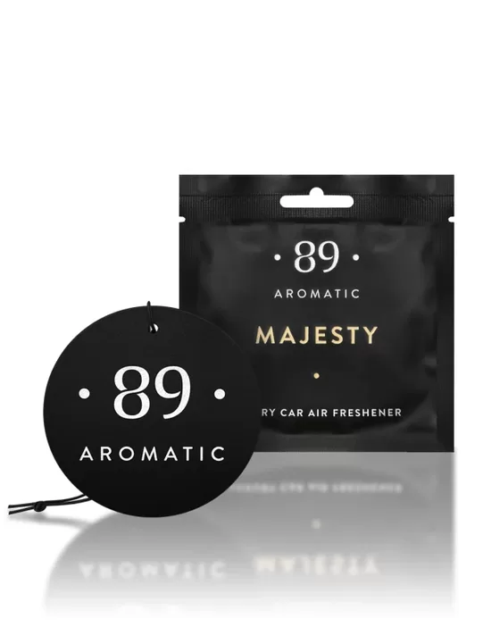 AROMATIC •89• piekaramais papīra gaisa atsvaidzinātājs MAJESTY