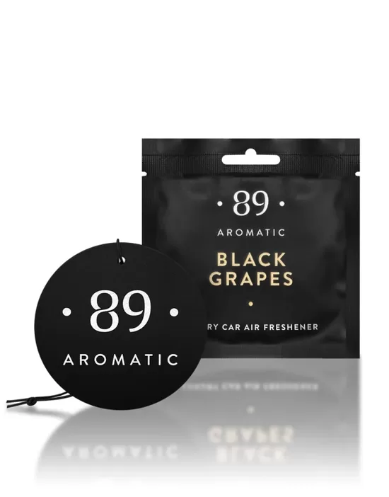 AROMATIC •89• piekaramais papīra gaisa atsvaidzinātājs BLACK GRAPES