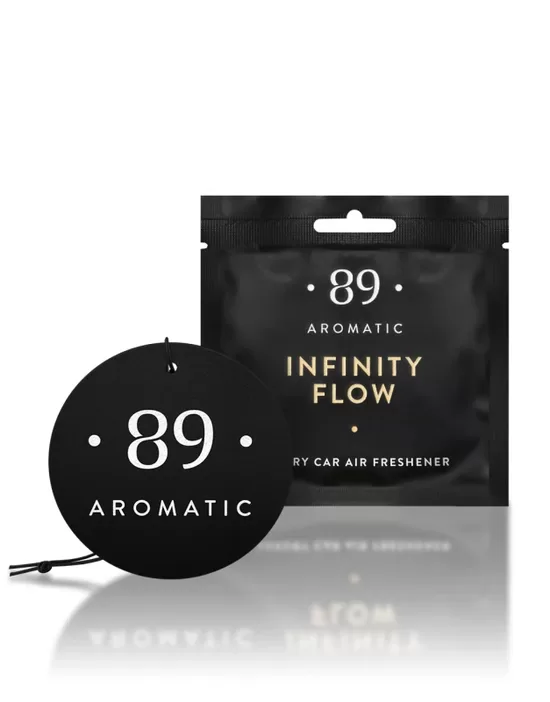 AROMATIC •89• piekaramais papīra gaisa atsvaidzinātājs INFINITY FLOW