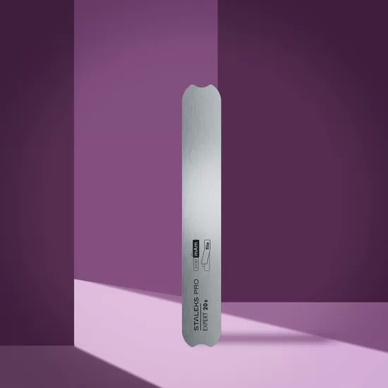 STALEKS Taisna metāla pamatne nagu vīlei EXPERT 20s (130 mm)