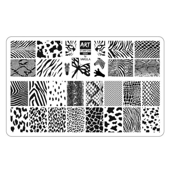 Stampinga plāksne ArtStamping & Vakula Stamping plate 004