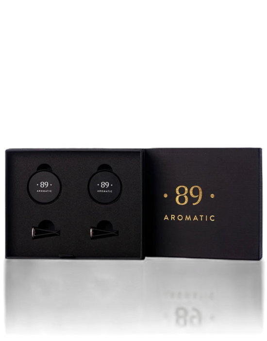 AROMATIC •89• Auto gaisa atsvaidzinātāja turētājs ventilācijas atverei (2gab)  OLD MILLION