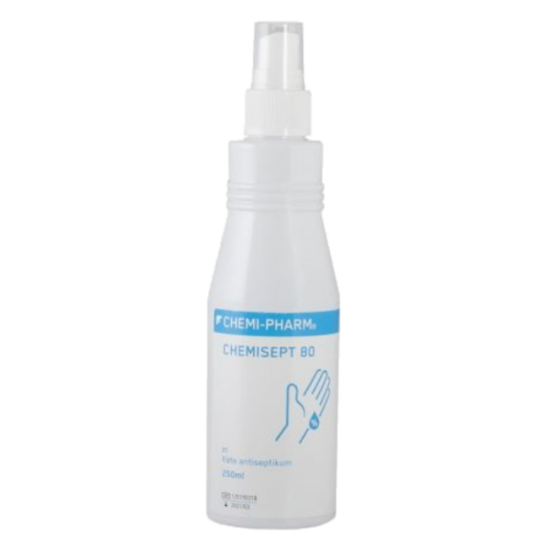 Chemisept MED 250ml dezinfekcijas līdzeklis ādai, IZSMIDZINĀMS