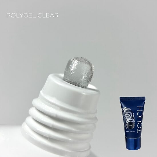 TOUCH Polygel 30ml, 01 (Clear) - caurspīdīgs