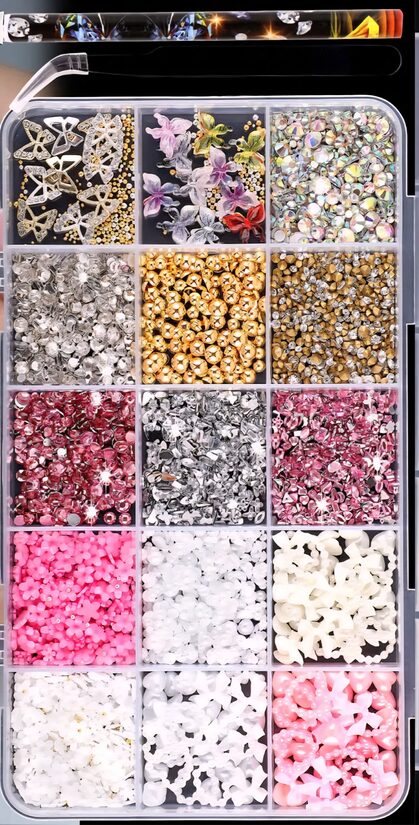 Komplekts. Kristāli un 3D elementi