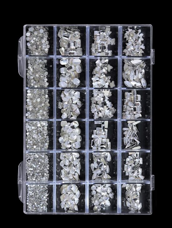 Kristālu komplekts "Perfect Collections" clear - sudrabs