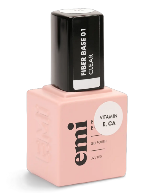 EMI stiklšķiedras bāze, caurspīdīga - Fiber Base Gel Clear #1, 15 ml 
