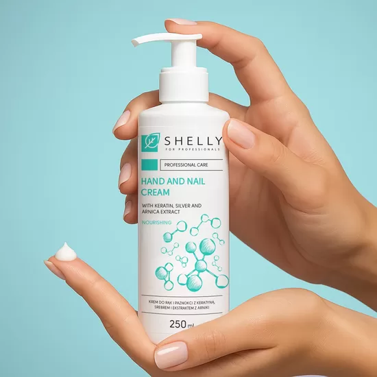 SHELLY roku un nagu krēms ar keratīnu, sudraba citrātu un arnikas ekstraktu, dažādi tilpumi