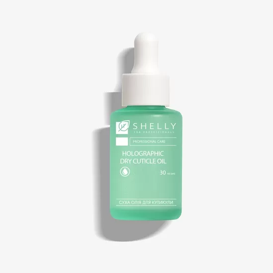 SHELLY Dry Cuticle oil hologrāfiskā, sausā eļļa kutikulām