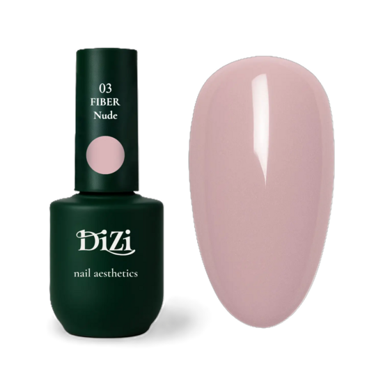 Fiber Base gel DiZi 03 Nude 15ml, bāze