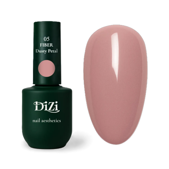 Fiber Base gel DiZi 05 Dusty Petal 15ml, bāze