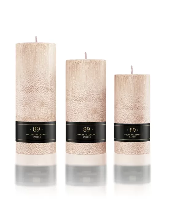 AROMATIC •89• palmu vaska svece (apaļa) BLACK GRAPES