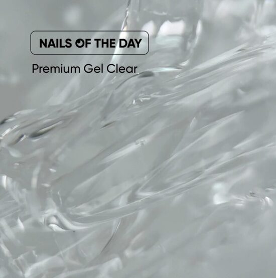 Nailsoftheday premium gēls, caurspīdīgs