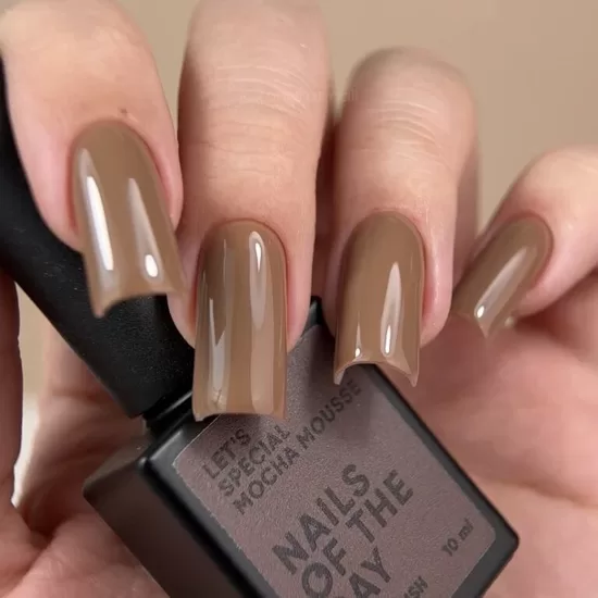 NAILSOFTHEDAY Let's special Mocha Mousse 013