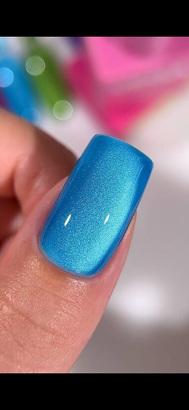VEGA Cat color Blue Lagoon 10ml - VEGA kaķacs gēllaka Blue Lagoon 10ml