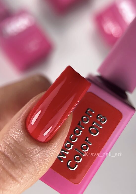 VEGA gel polish 018 Macaron 10ml - VEGA gēllaka 018 Macaron 10ml