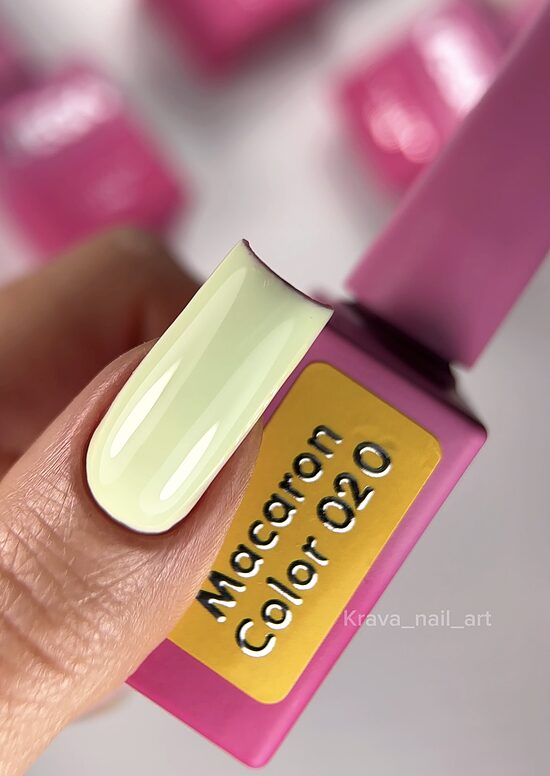 VEGA gel polish 020 Macaron 10ml - VEGA gēllaka 020 Macaron 10ml