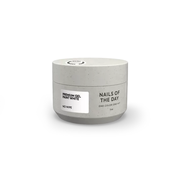 NOTD Premium gel paint white no wipe 5ml