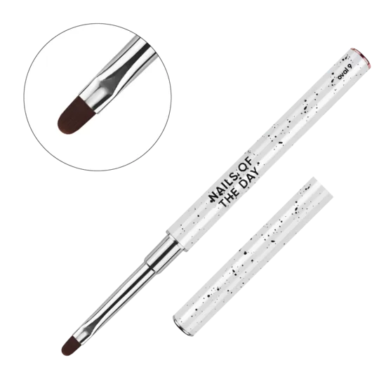 NAILSOFTHEDAY Professional Brush Oval