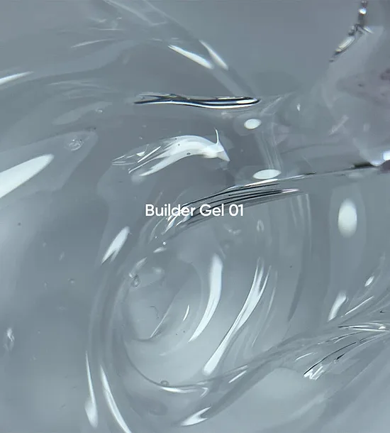 NAILSOFTHEDAY Builder Gel 01 — clear, 15 ml