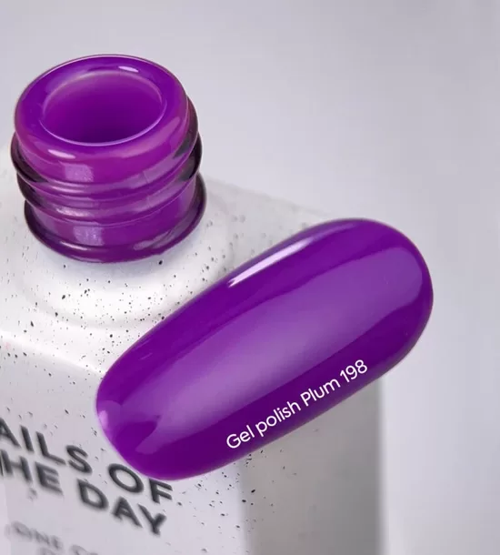 NAILSOFTHEDAY Plum 198