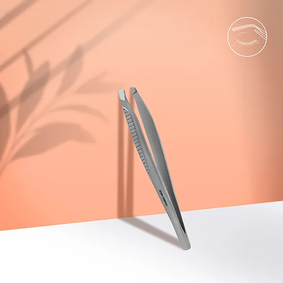 STALEKS CLASSIC 15 TYPE 3 Slīpā pincete uzacīm. TC-15/3
