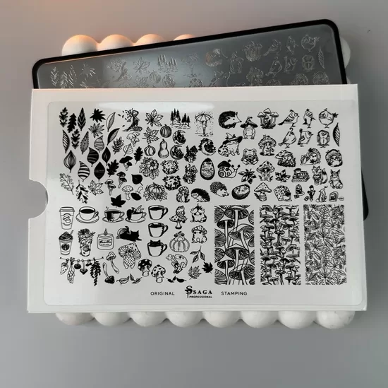 Stamping plāksne SAGA professional stamping plate No. 11 "Animal"