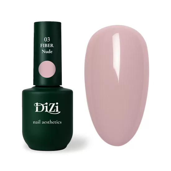 Fiber Base gel DiZi 03 Nude 15ml, bāze