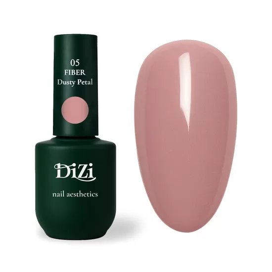 Fiber Base gel DiZi 05 Dusty Petal 15ml, bāze