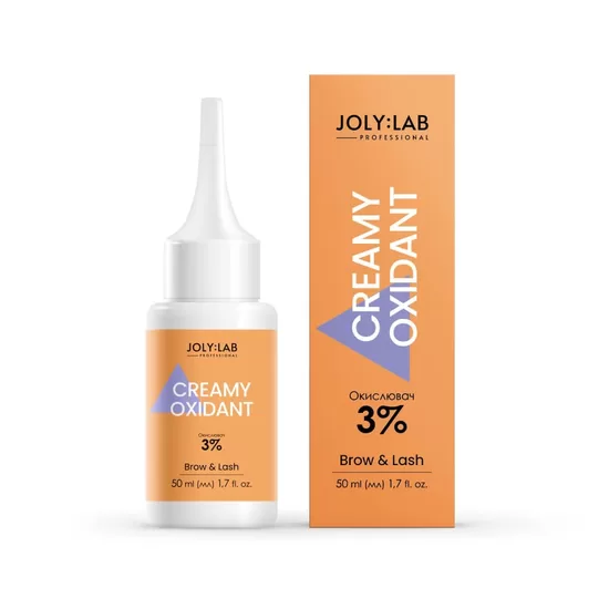 JOLY:LAB Creamy Oxidant 3% hydrogen, 50 ml - krēmveida oksidants 3%