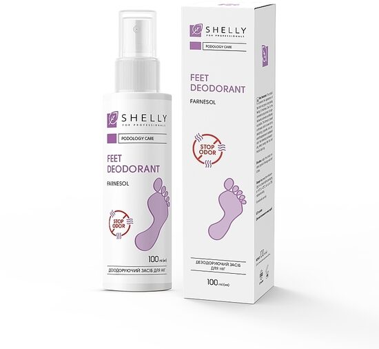 Shelly dezodarants pēdām
